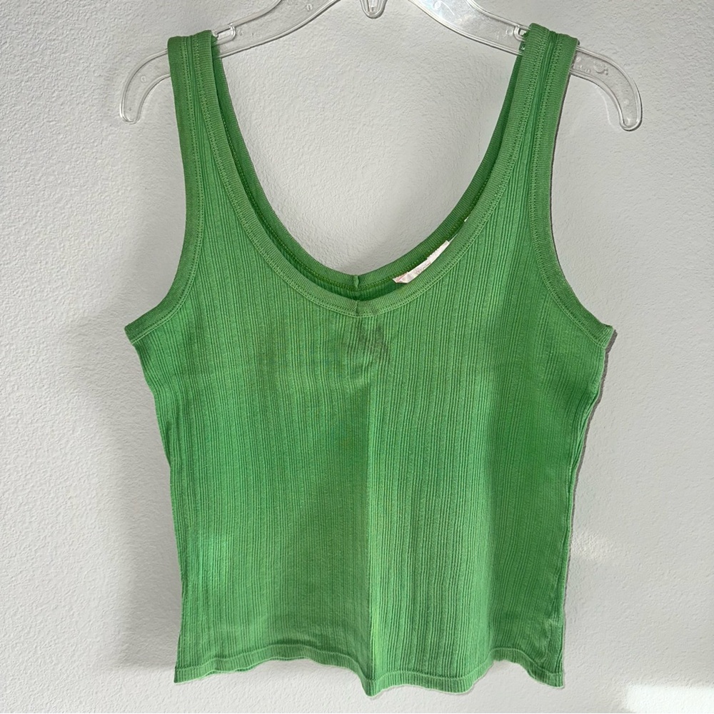 Victoria's Secret green tank top XS Y2K